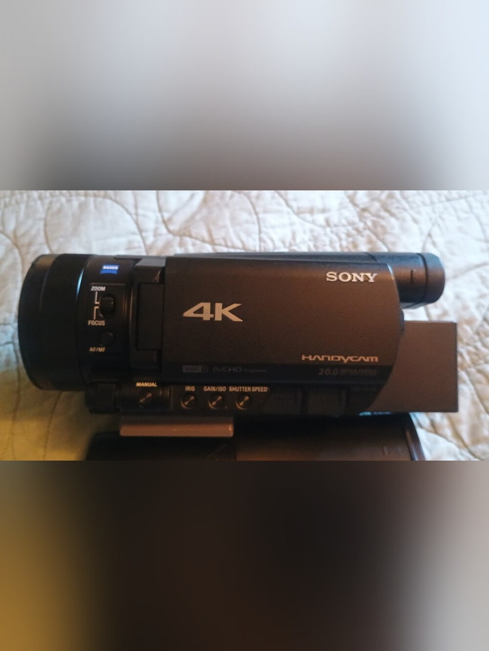 Sony 4K Handycam Camcorder - Black"Read Description"